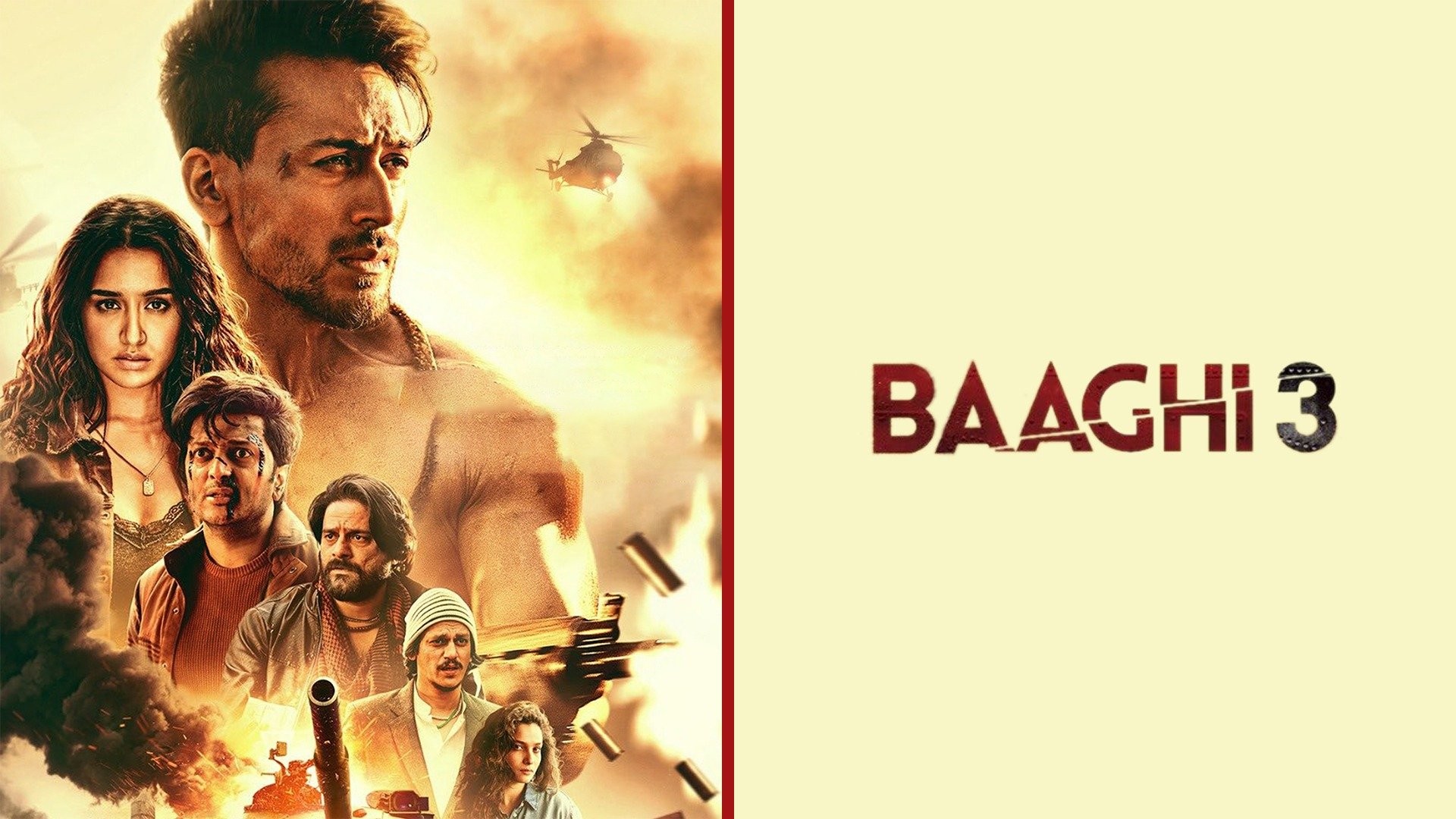 Baaghi 3: Third installment of action franchise starring Tiger Shroff to  release on 6 March, 2020 – Firstpost